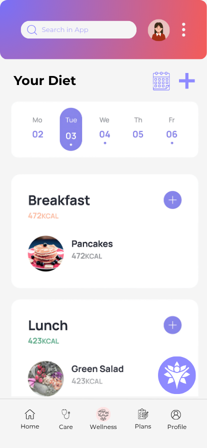 mobile screen